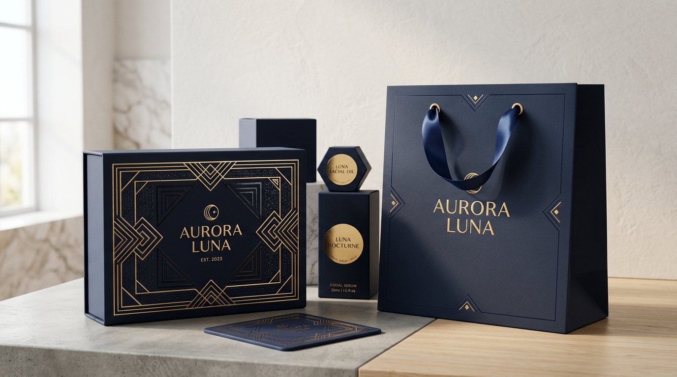 Luxury Rigid Packaging & Metallic Foil Finishes